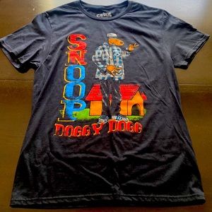 Snoop dog graphic t-shirt